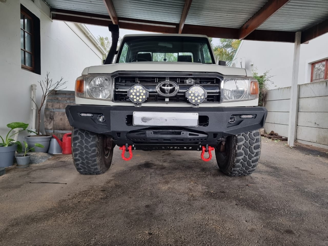 Toyota Land Cruiser 70 series front replacement bumper