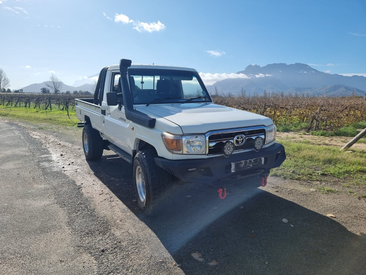 Toyota Land Cruiser 70 series front replacement bumper