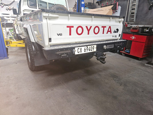 Toyota Land Cruiser Rear Replacement Bumpers 79 Series