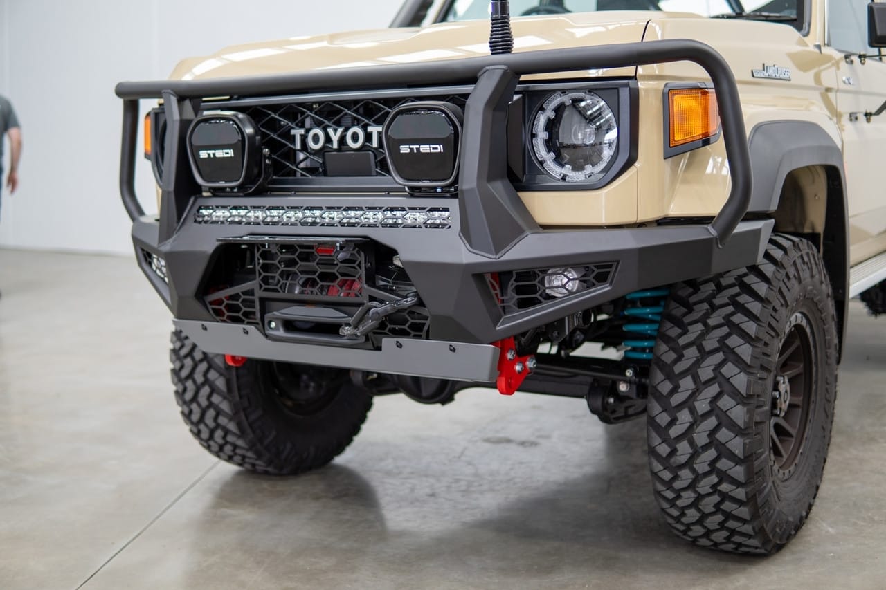 New Land Cruiser 79Series Replacement Bumpers