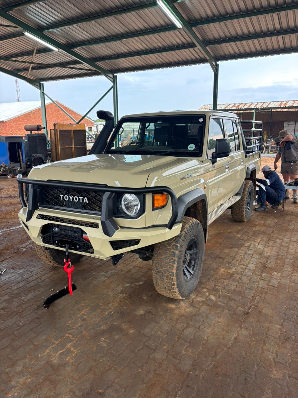 New Land Cruiser 79Series Replacement Bumpers